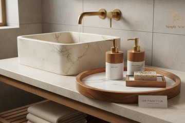 Future Trends in Houseware: The Strategic Fusion of Sustainable Acacia Wood and Premium Marble